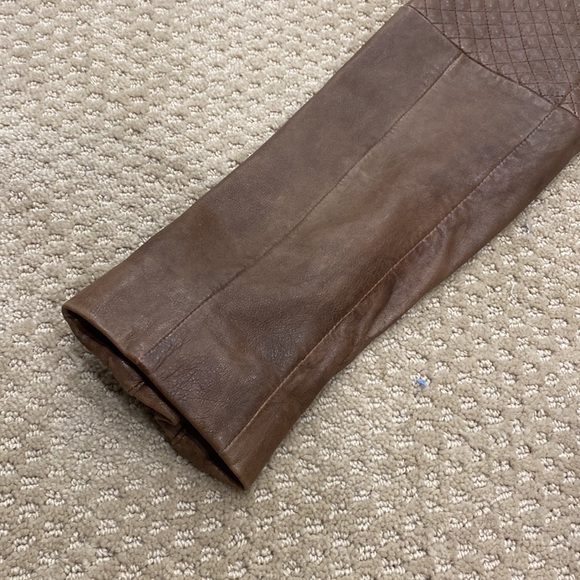 Bod & Christensen Leather Biker Jacket 100% Leather - Picture 3 of 13